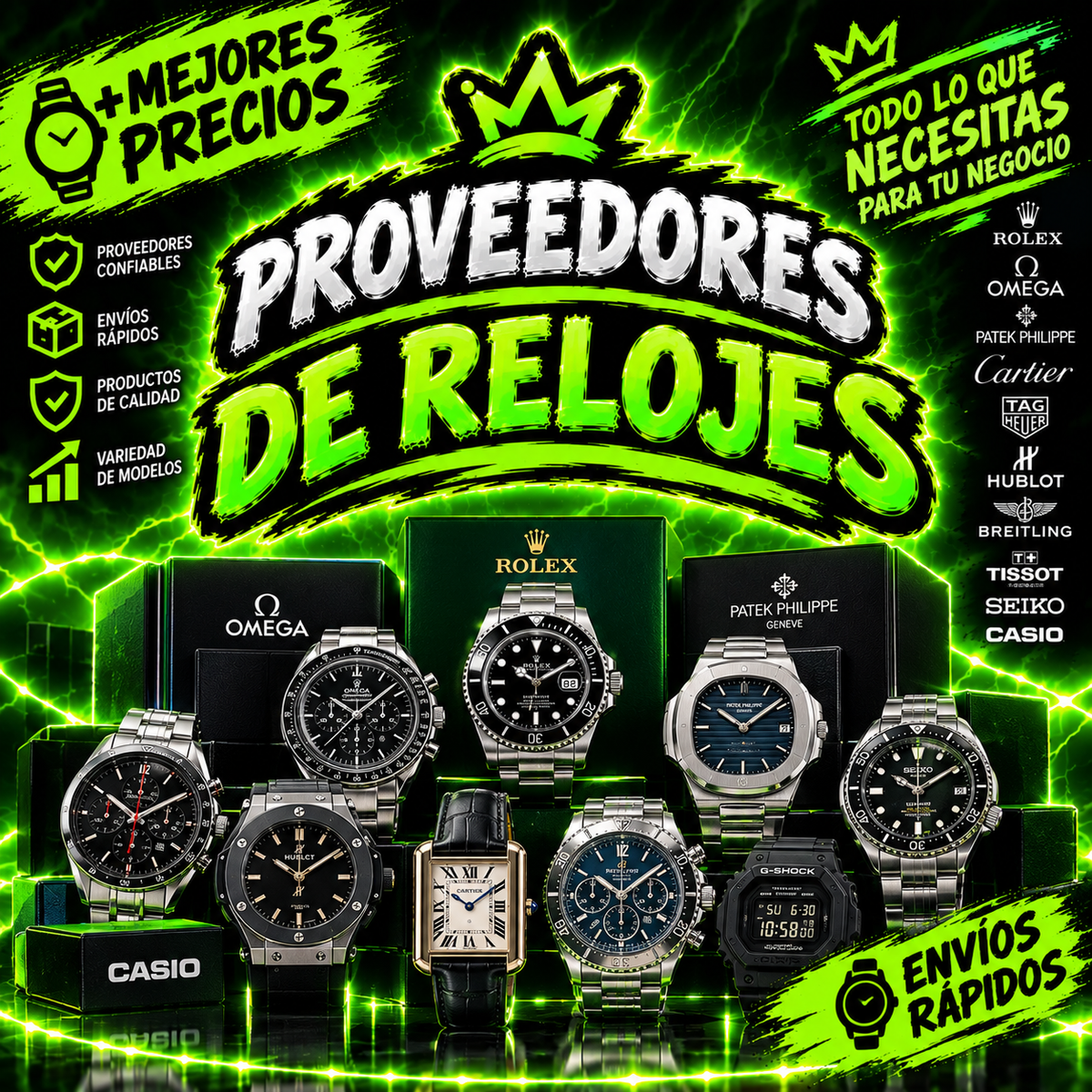 PROVEEDOR RELOJES